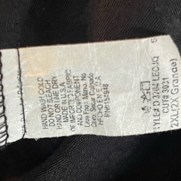 Spin Boutique Black Monochrome Leopard Ruffle Sleeve Babydoll Dress pockets 2XL - Picture 5 of 5